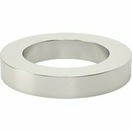 BSC PREFERRED 1008-1010 Carbon Steel Ring Shims 1/8 Thick 1/2 ID, 10PK 3088A512